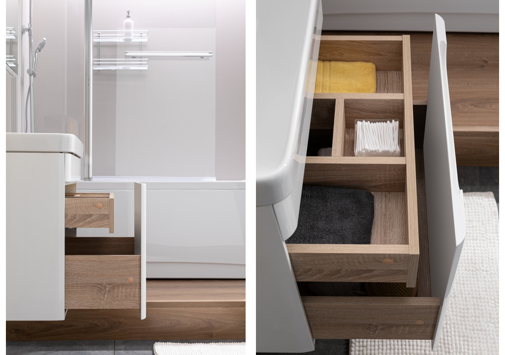 Мебель для ванной Aquanet София 80 белый 00203650 - Вид №8