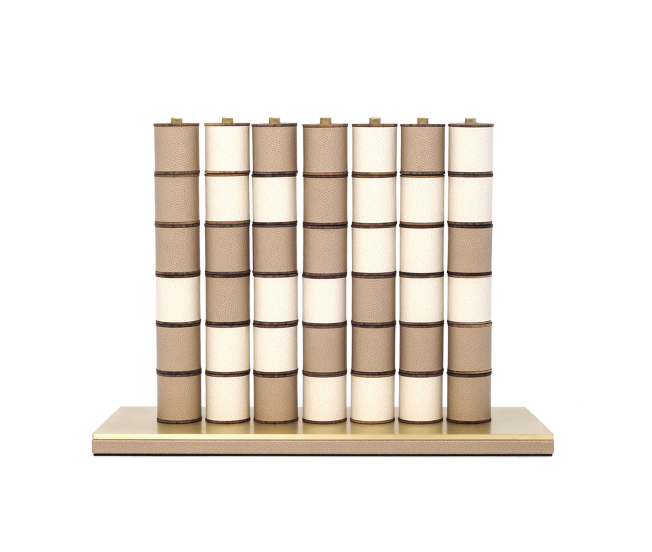 Connect Four - 39x13xH29 см / зернистая кожа_серо-коричневый Pinetti 00.1011.029.048