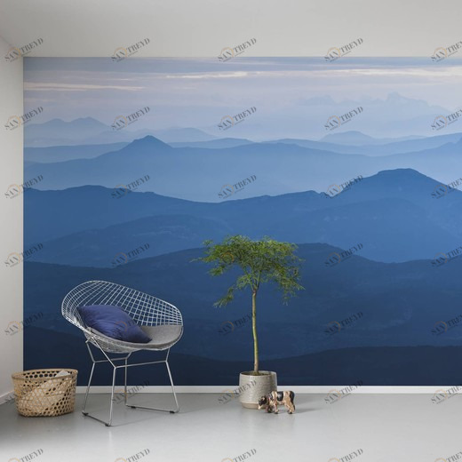 6021A-VD4-Blue-Mountain Фотообои Komar Infinity 2.5х4 м 6021AVD4BLUEMOUNTAIN