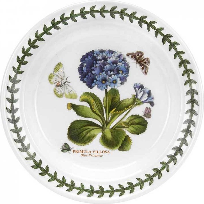 10568570 Portmeirion Тарелка пирожковая Portmeirion Ботанический сад.Примула 18см, фарфор Фарфор 