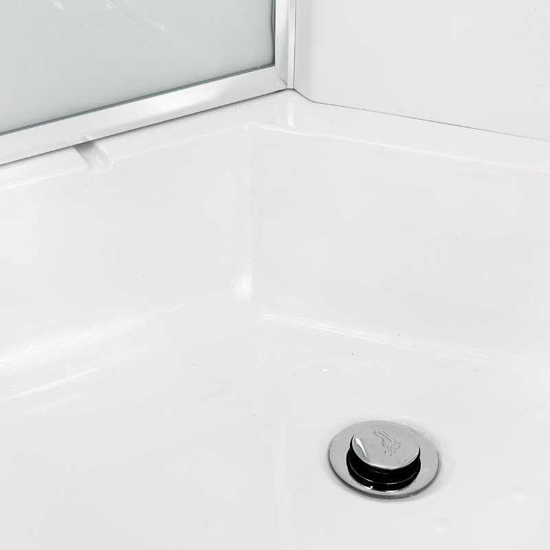 L 902 R N с гидромассажем Душевая кабина DETO Серия L ЕМ2710 N (без крыши) - Вид №8