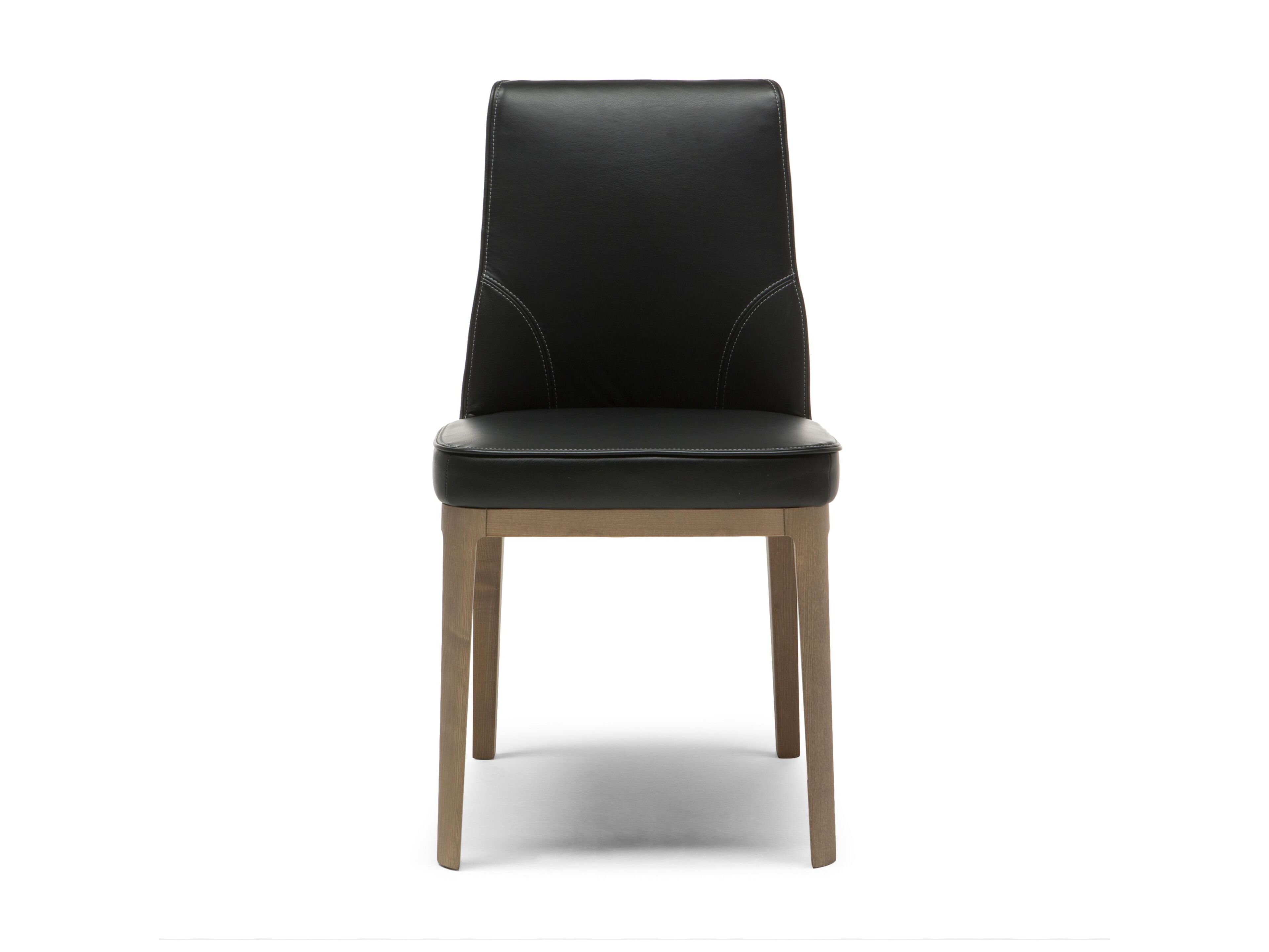 Кожаный стул с высокой спинкой Natuzzi Italia VESTA ARCH-00082845