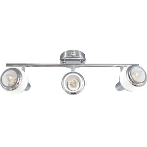 Спот поворотный Largo 3 лампы 6 м² цвет хром