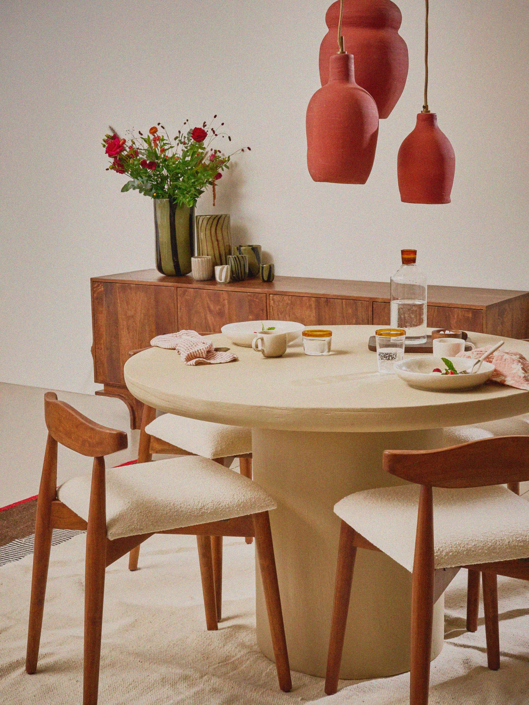 Круглый гипсовый стол POMAX Piaspro ARCH-00055734 - Вид №1