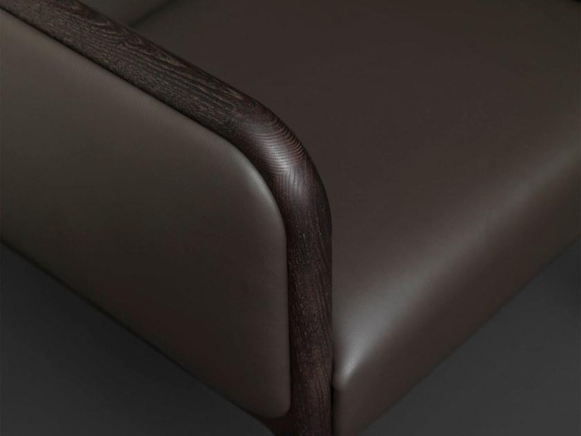 PIAVAL Кожаное кресло с подлокотниками Cameo | contract 88-12/1f - Вид №2