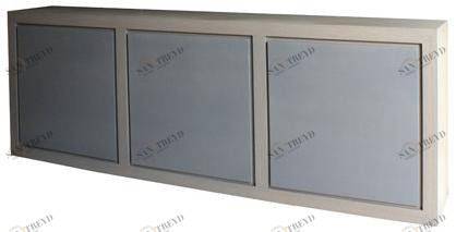 Ph Collection Модульный буфет из искусственной древесины с распашными дверцами Quadra sun-id-1355325