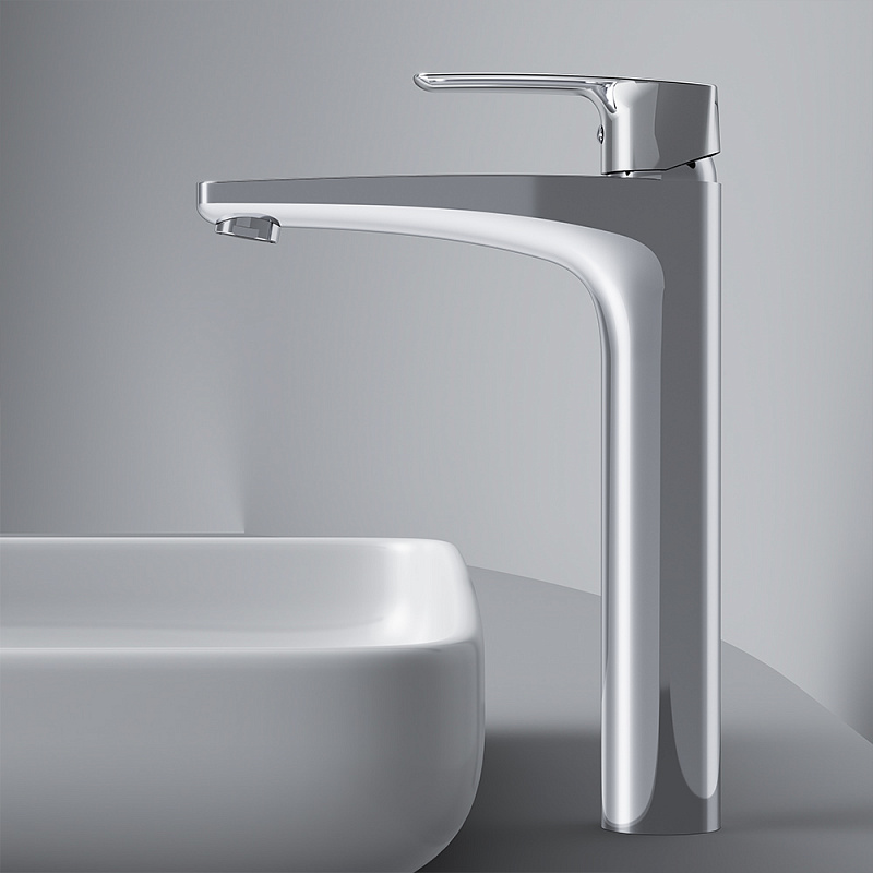 F90A92000 смеситель для умывальника высокий хром шт. AM.PM Gem - Вид №2