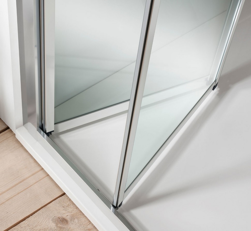 Дверь в нишу Bifold 900mm Britton Burlington EBFSC0900  - Вид №3