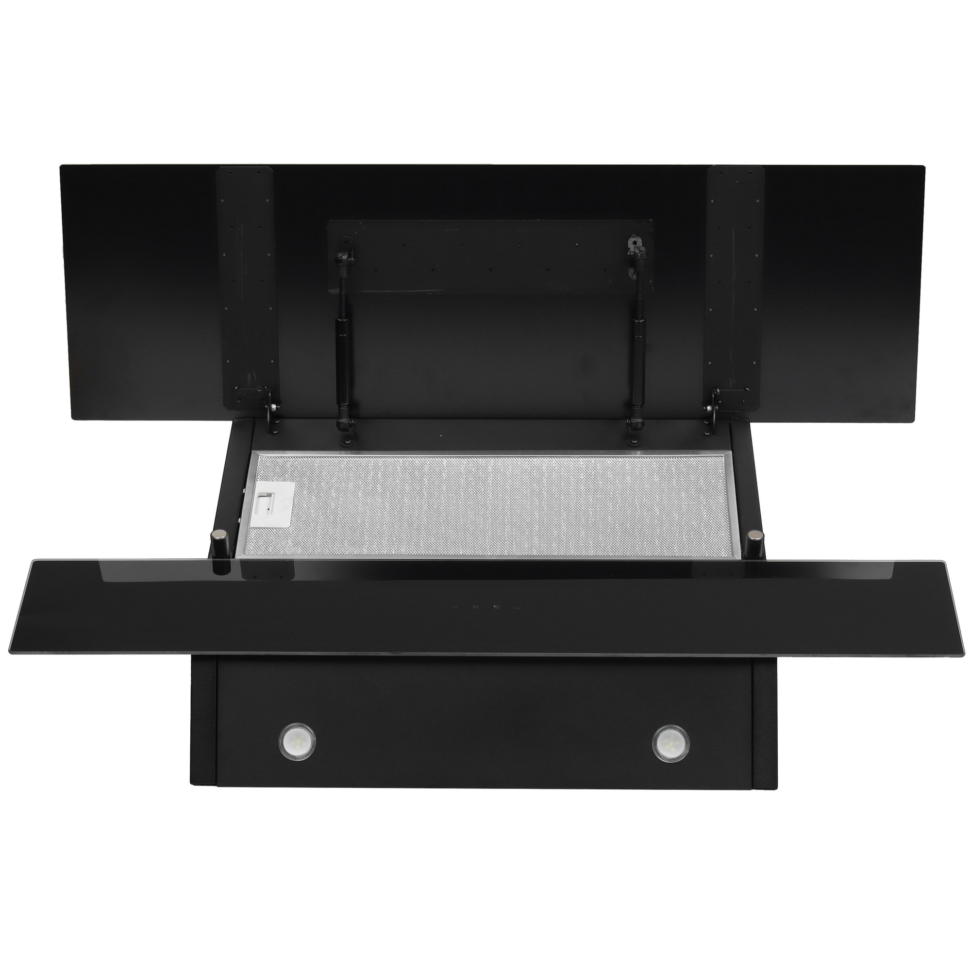 8166175 Вытяжка наклонная Oasis NB-90B черный STDN-0033733 - Вид №7