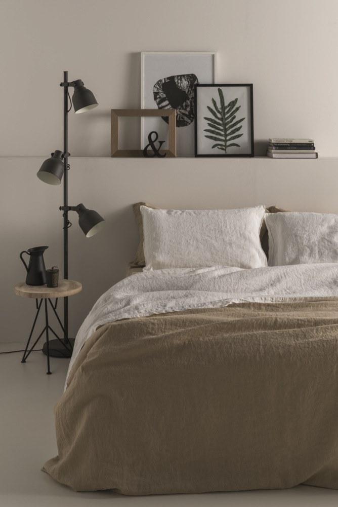 LA FABBRICA DEL LINO Однотонные льняные простыни Basic sun-id-1450583 - Вид №2