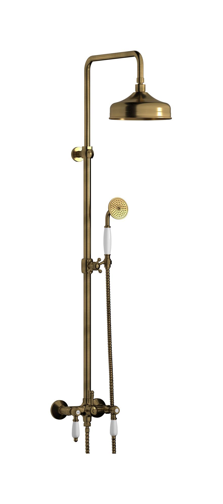 Настенная термостатическая душевая колонна с ручным душем IB Hermes + Hermes Elle ARCH-00071899