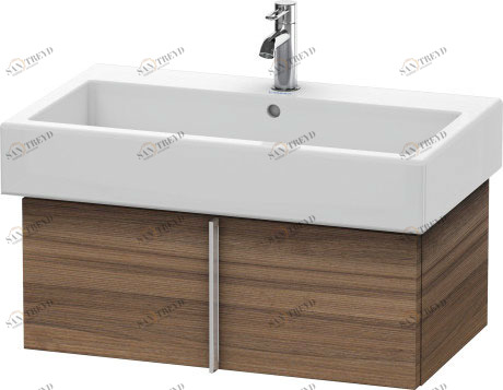 VE610607979 Vero Тумбочка подвесная Орех натуральный, декор Duravit