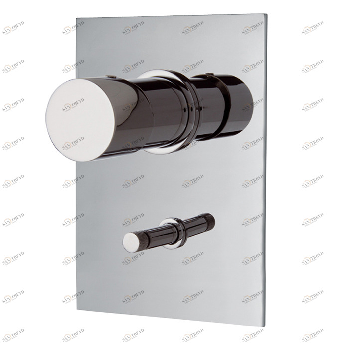 F3859X2 Встроенный смеситель с переключателем на 2 источника FIMA CARLO FRATTINI Fluid 