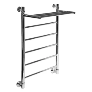 Полотенцесушитель водяной Aquanet Грация ЛП ВП 800x600, с верхней полкой