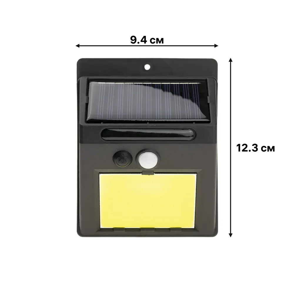 Светильник светодиодный уличный Duwi Solar LED на солнечных батареях 5Вт 6500К 400Лм IP65 c датчиком движения черный 83972973 STLM-2135653  - Вид №9