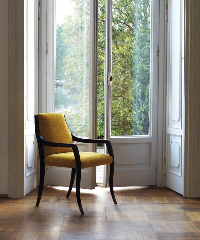 OAK Стул с обивкой и подлокотниками Milano collection Sc5033 - Вид №3