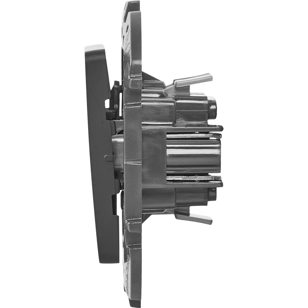 LEXMAN Lilian — одноклавишный выключатель скрытого монтажа в антрацитовом цвете 86761717 STLM-0071409 - Вид №3