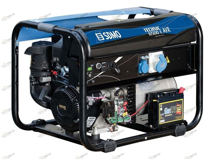 Бензиновый генератор SDMO TECHNIC 6500 E AVR M sun-id-1033101