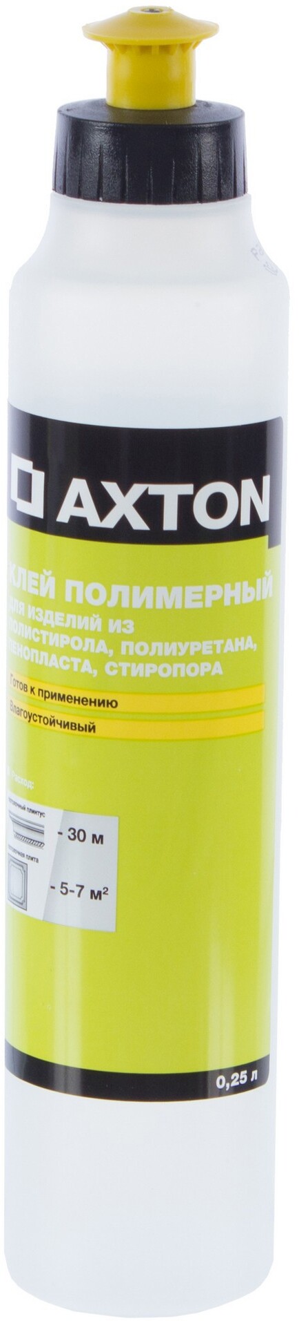 18497801 Клей для потолочных изделий полимерный 0.25 л STLM-0011015 AXTON