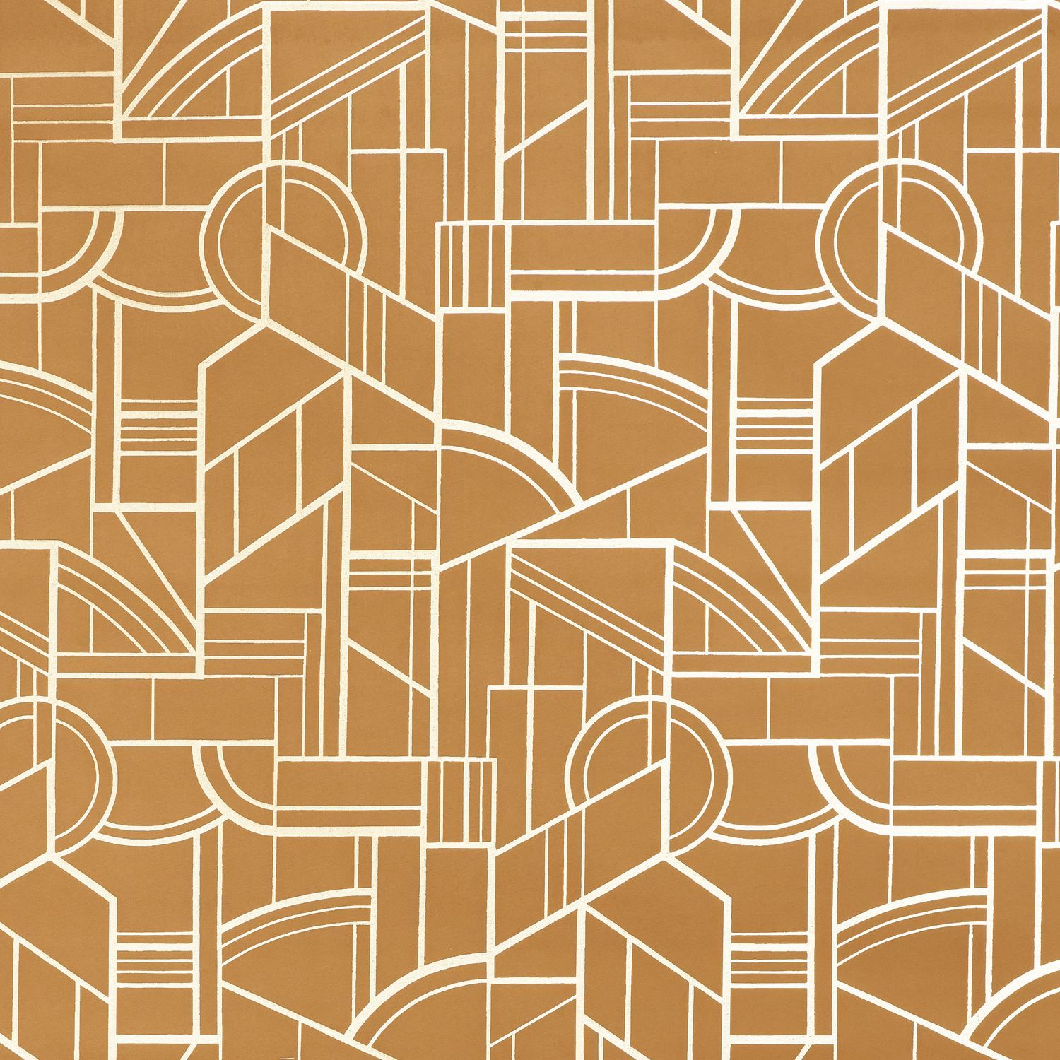 Полиэфирная настенная ткань с графическим рисунком Casamance Mellow ARCH-00138944 - Вид №13