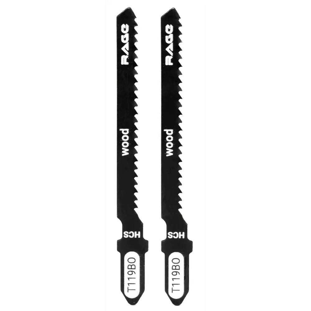 Пилки Rage T119BO для точного реза по дереву и пластику 89432656 STLM-1582730