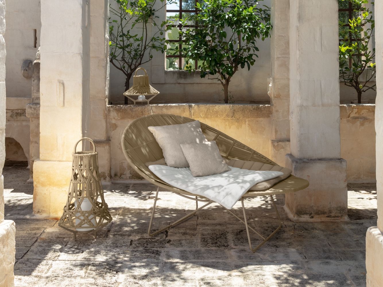 Веревочный садовый стул Talenti Панама ARCH-00086432 - Вид №3