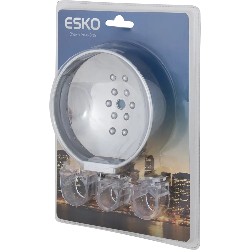 Мыльница для душевой штанги Esko цвет хром SD STLM-2023735 - Вид №1