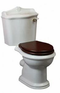 ML.IMP-25.301.BI/ML.IMP-25.308.BI/ML.OLV-29.012/ML.OLV-29.015/ML.RIC-29.040.BI.CR Компакт унитаз с бачком Белый Migliore  Италия