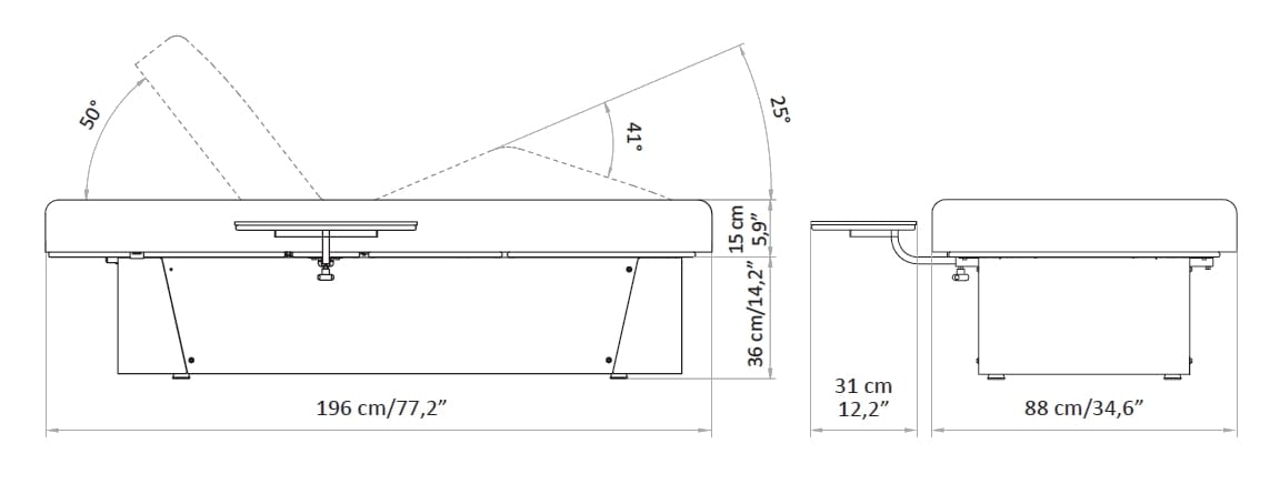 Шезлонг с электроприводом Lemi Group Home SPA ARCH-00138042 - Вид №5