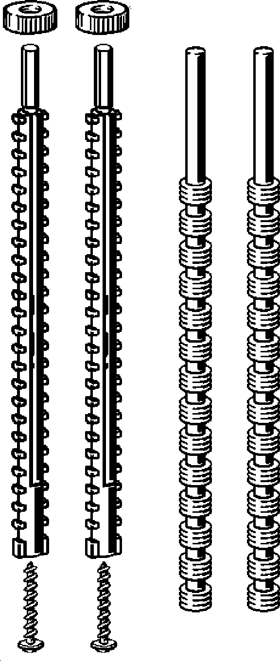 Viega Комплект удлинителей 8310.12 (610791) 610 791 - Вид №1