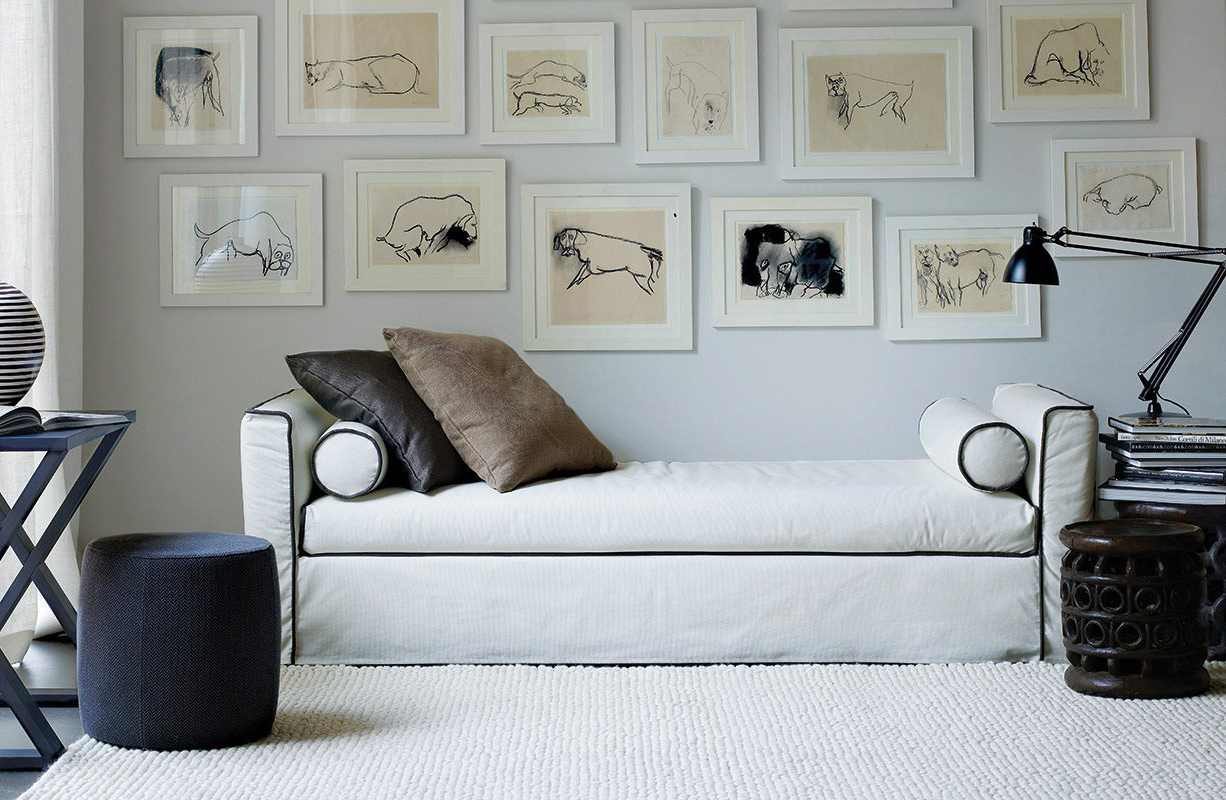 Кушетка  MERIDIANI LAW dormeuse 