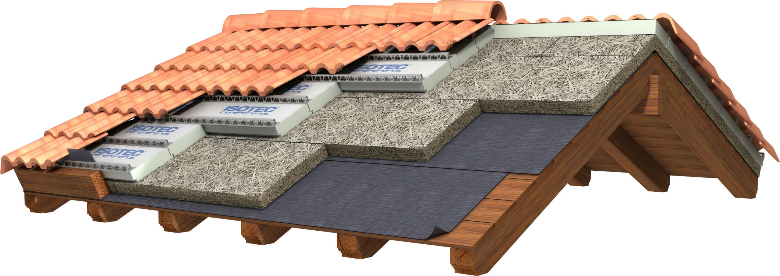 Крыши с легкой изоляцией CELENIT Sistema per tetto ventilato ARCH-00089506