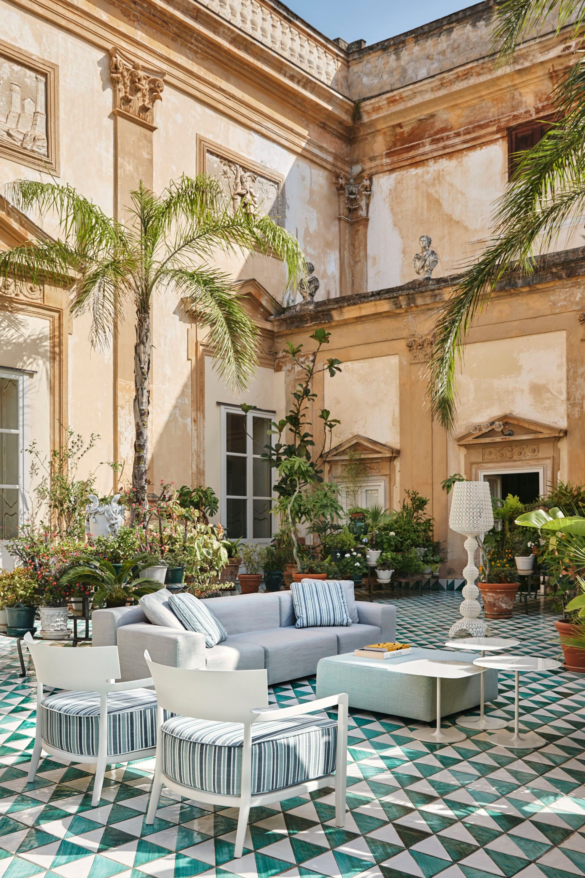 Съемное кресло из поликарбоната и ткани с подлокотниками Kartell CARA ARCH-00152115 - Вид №12