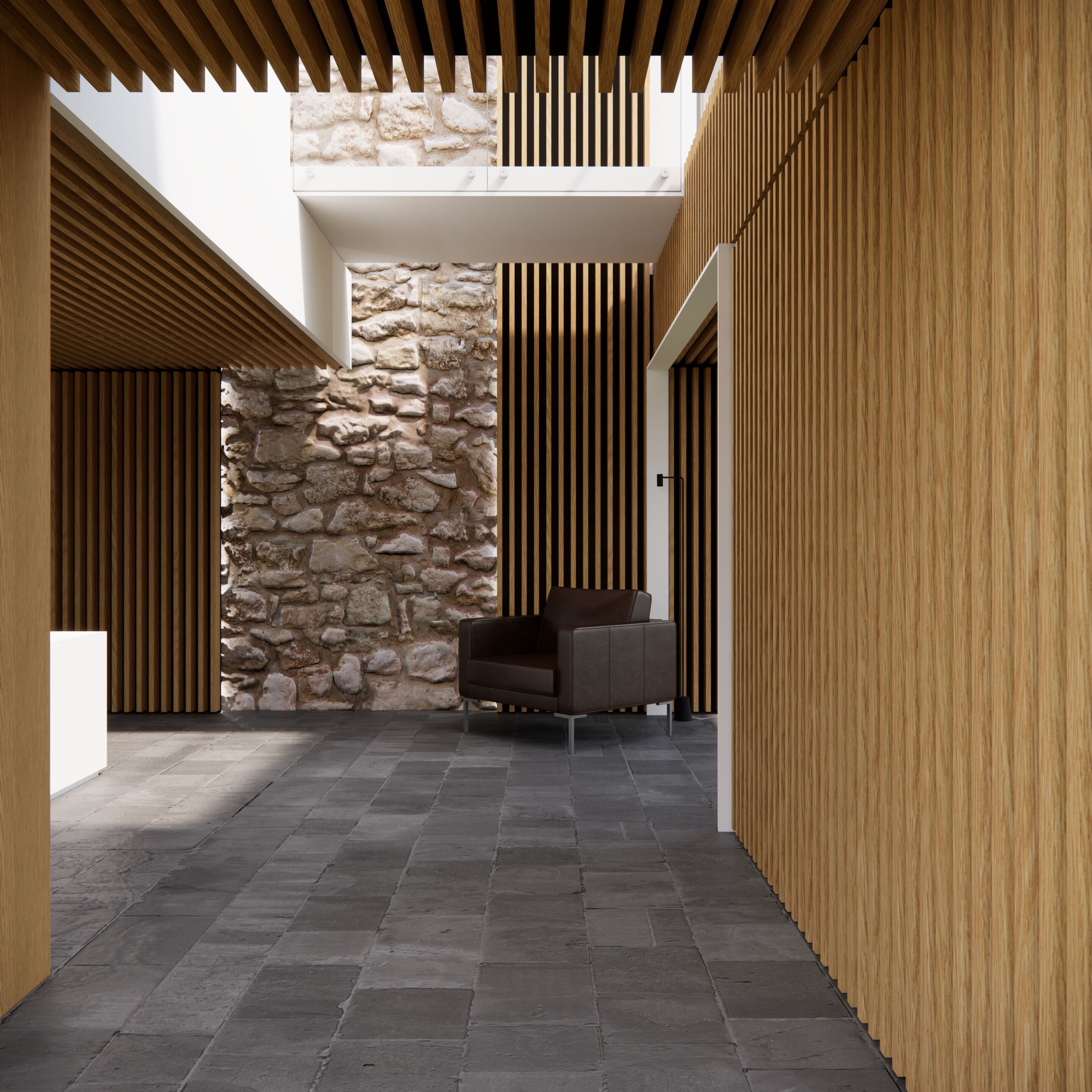 Алюминиевые потолочные плитки KOVER Kover Sky ARCH-00077513 - Вид №1