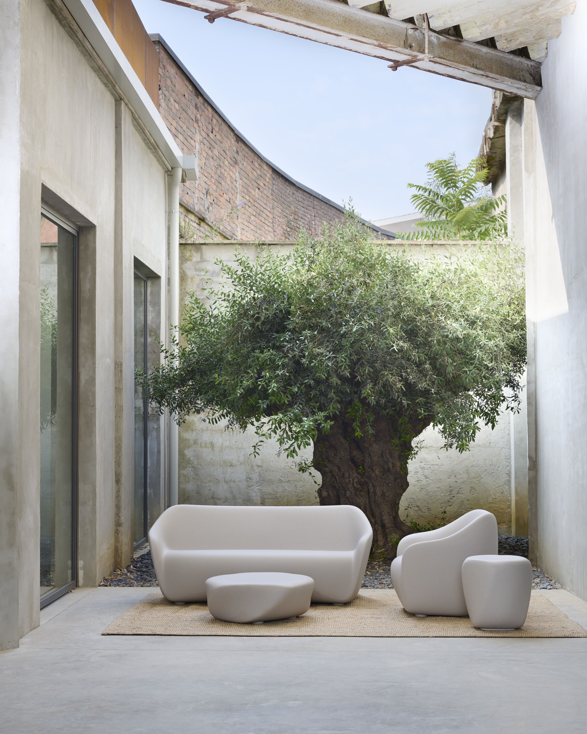 Полиэтиленовое садовое кресло с подлокотниками SLIDE Reborn ARCH-00072588 - Вид №8