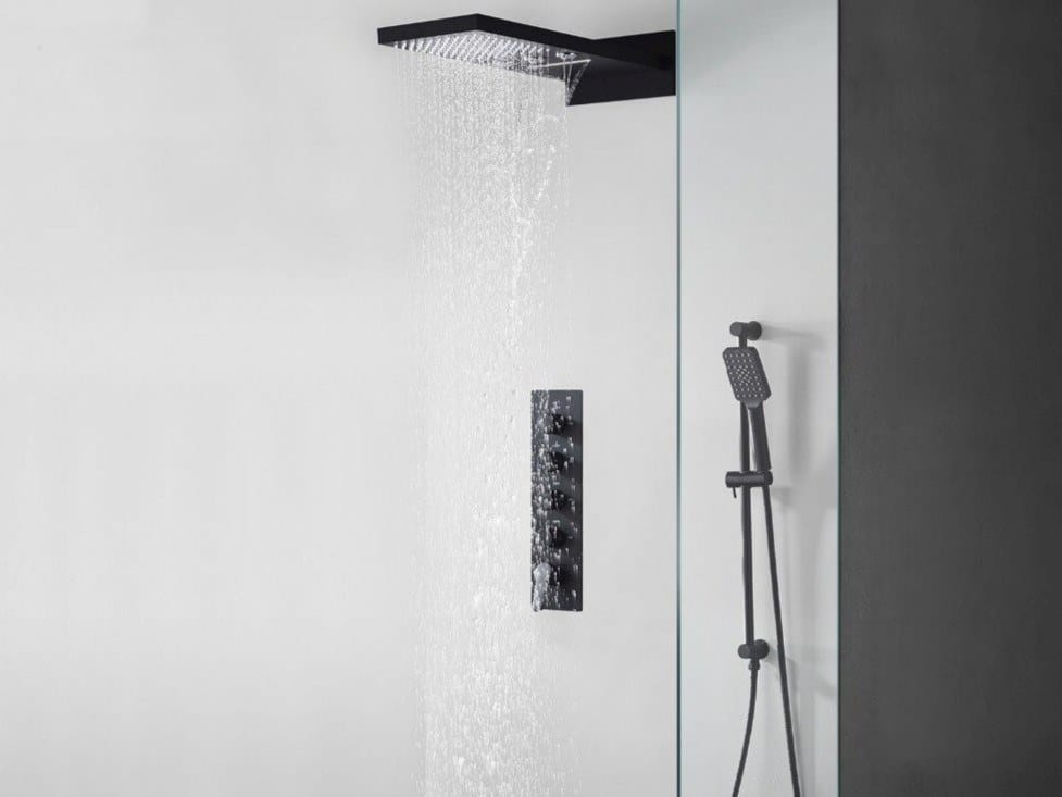Набор для душа из латуни с отдельными розетками Fontana Showers FS15049 ARCH-00044741