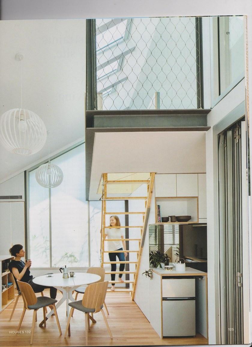 Bcompact Выдвижная лестница из дерева  Bhs-01  - Вид №9