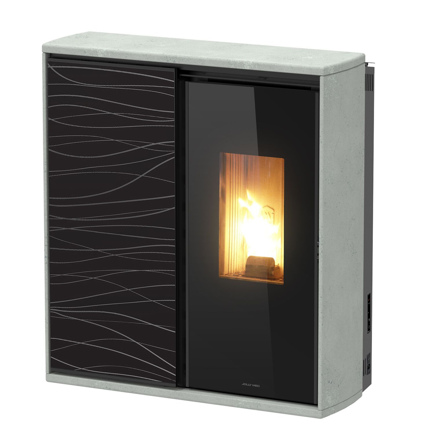 Комбинированная печь для древесных гранул Jolly Mec воздушные системы ARCH-00044495 - Вид №8