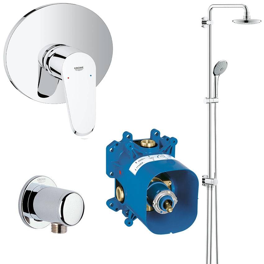 Готовый комплект для душа GROHE Eurodisc Cosmopolitan (NSB0065)