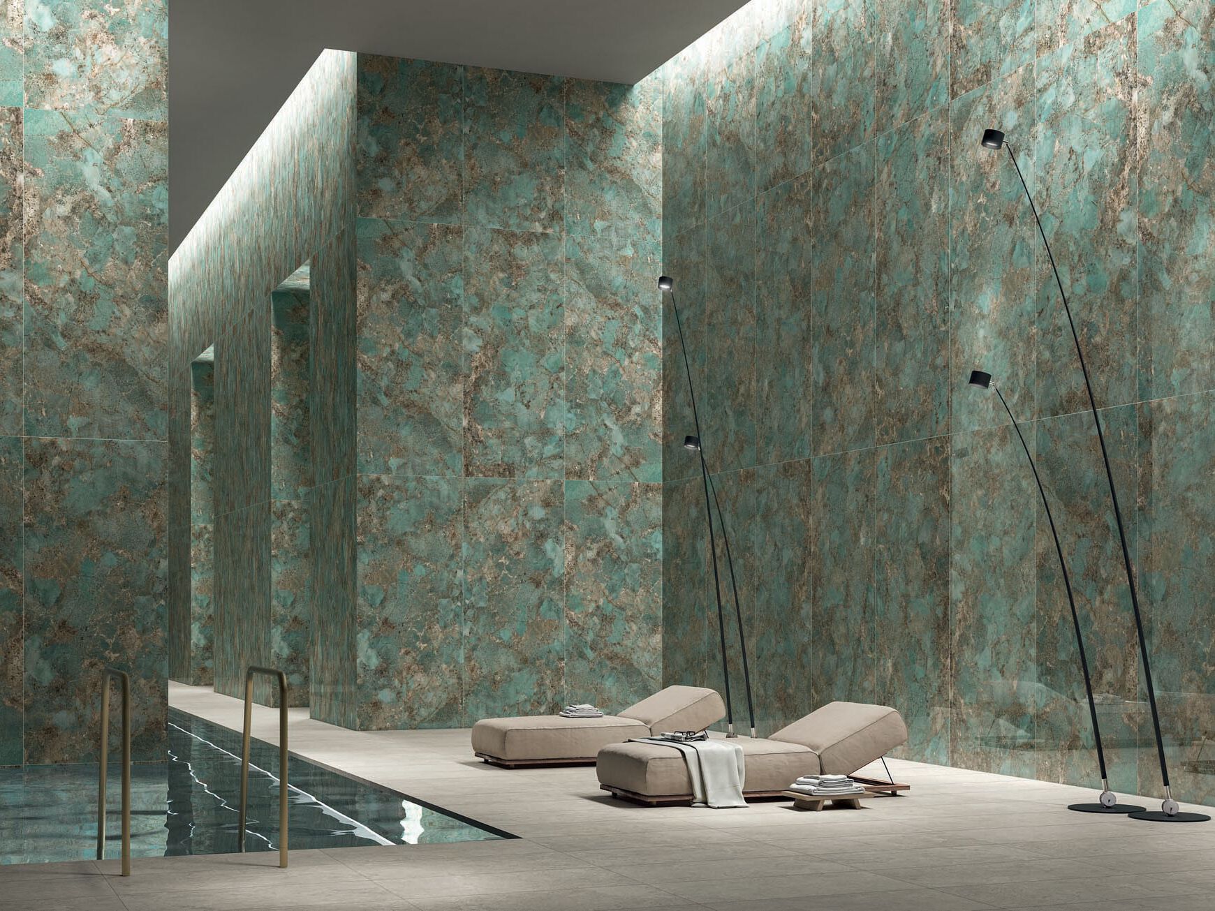 Пол / керамогранит с мраморным эффектом Ceramiche Caesar Soul Wonder ARCH-00102832