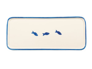 Керамическая прямоугольная тарелка