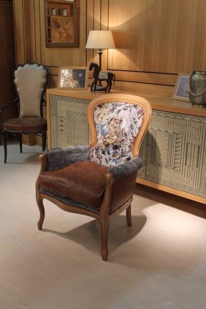 Arvestyle Кресло с обивкой из ткани с подлокотниками Filippo Mn-1620 - Вид №3