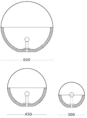PIMAR Торшер для улицы из камня Лечче  Ca57 - ca58 - ca59  - Вид №3