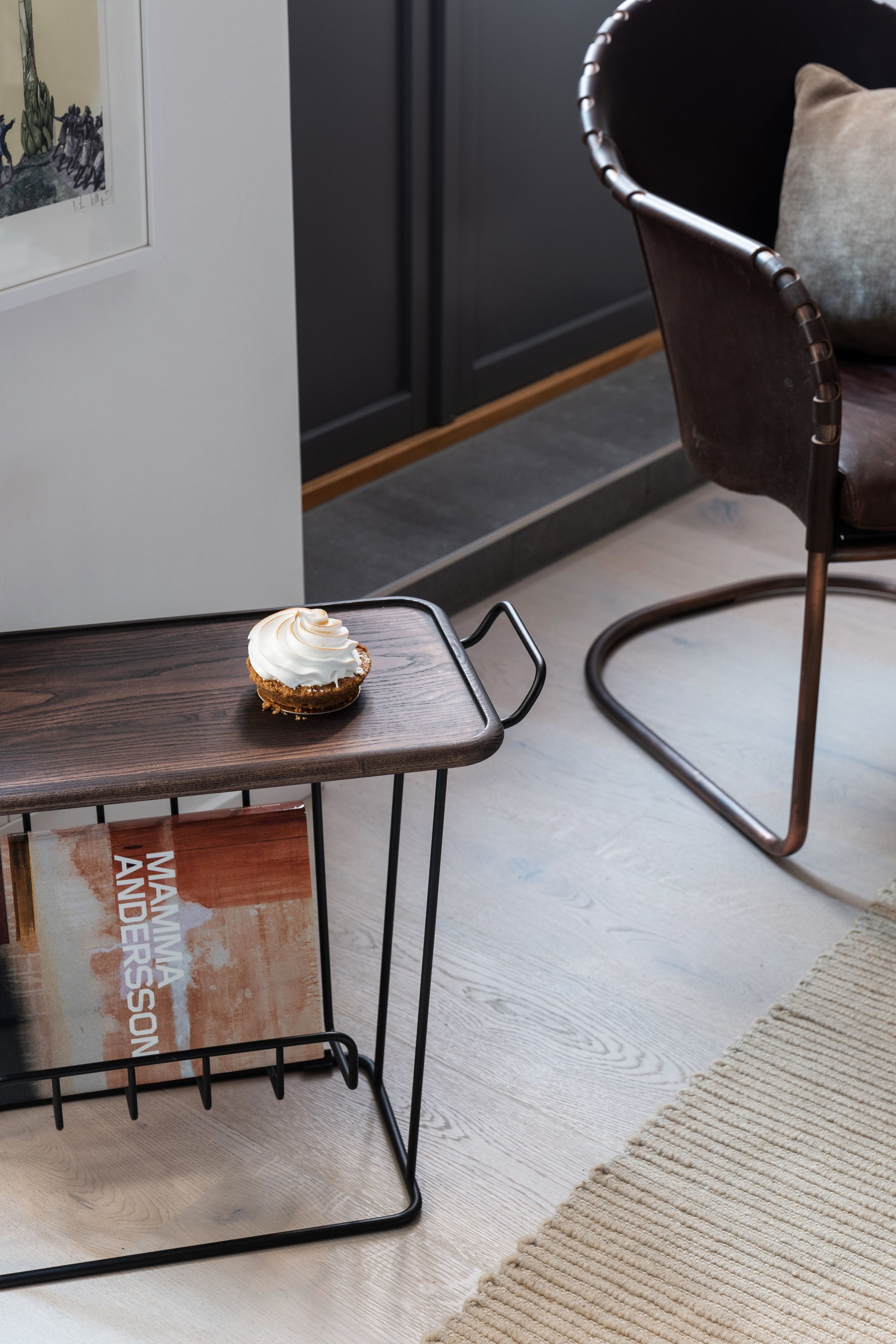 Окрашенный металлический журнальный столик с подносом Maze Classic ARCH-00069155 - Вид №3