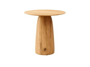 Круглый стол из тикового дерева