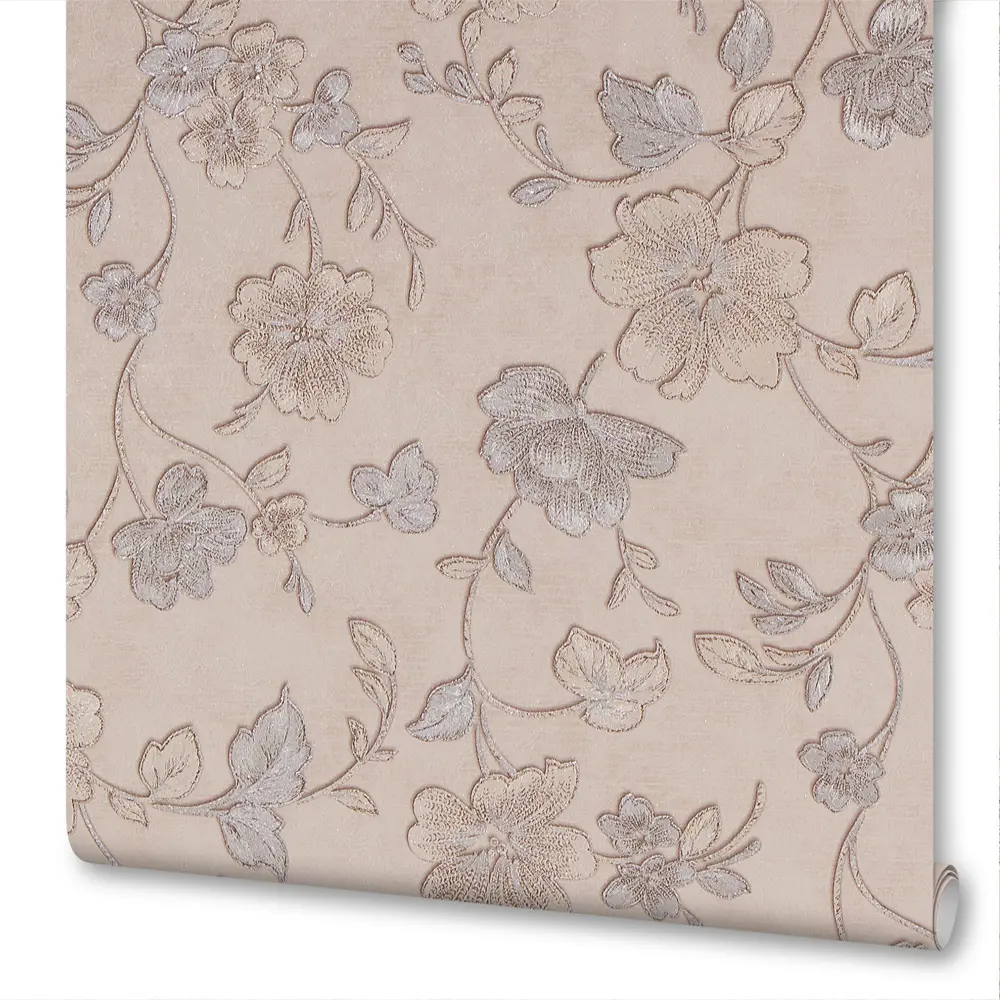 Обои на флизелиновой основе Цветы 1.06х10 м цвет бежевый VS 988310 Victoria Stenova Queen STLM-2131654