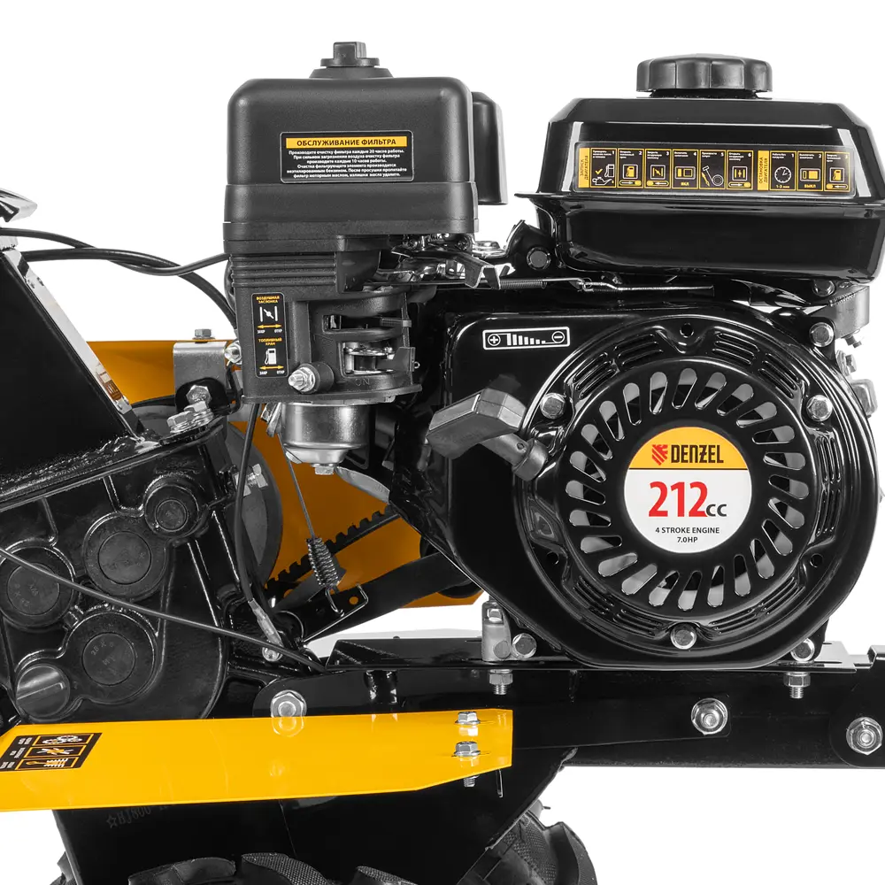 Мотоблок бензиновый Denzel DPT-170 7 л. с STLM-2068860 - Вид №4