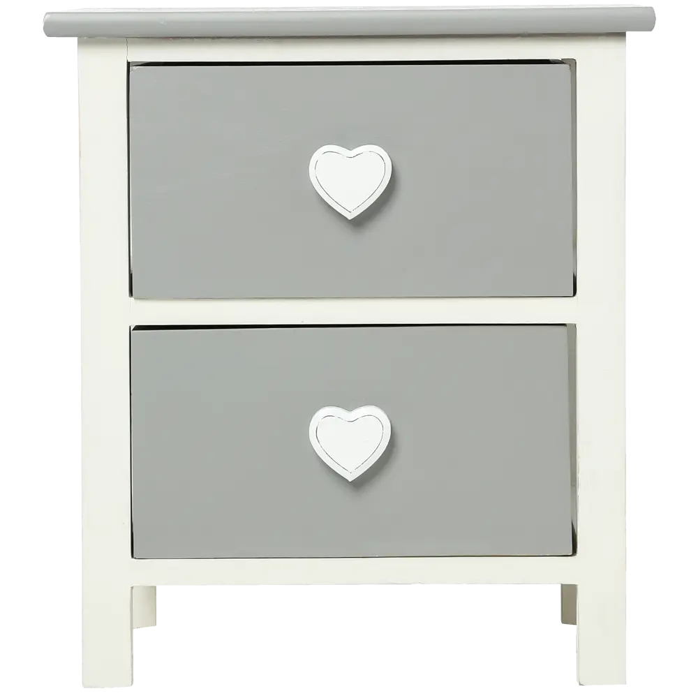 Тумба с 2 ящиками 37х27х41 см цвет серый Santreyd STLM-2065093 - Вид №2