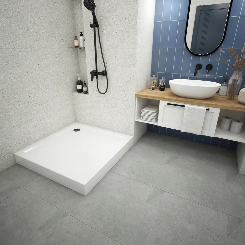 Экран для душевого поддона Metakam Apart квадратный 90x90 см STLM-2014745 - Вид №5