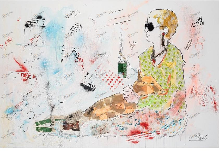 NOVOCUADRO ART COMPANY Картина на холсте Lydia gordillo sun-id-1362794